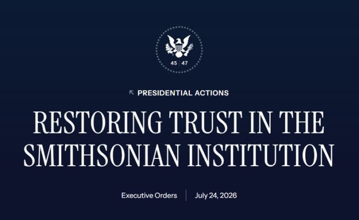 AMERICA’S ATTIC, NOT A MARXIST BASEMENT: Trump Moves to Purge Woke Propaganda From Smithsonian