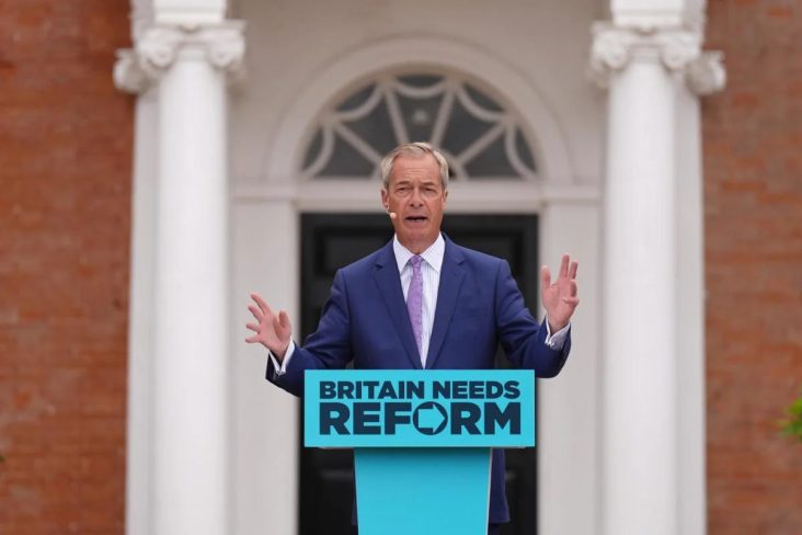 Nigel Farage attacks Norfolk’s ‘woke’ policing during rally at stately home