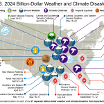 2024: An active year of U.S. billion-dollar weather and climate disasters