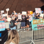 Rallygoers Meet the Trans Athlete Culture Wars With Celebration