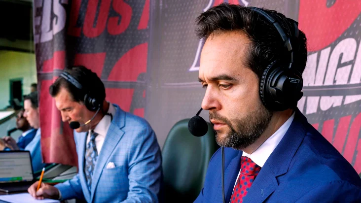 Announcers Watch Angels-Royals Game In Total Silence