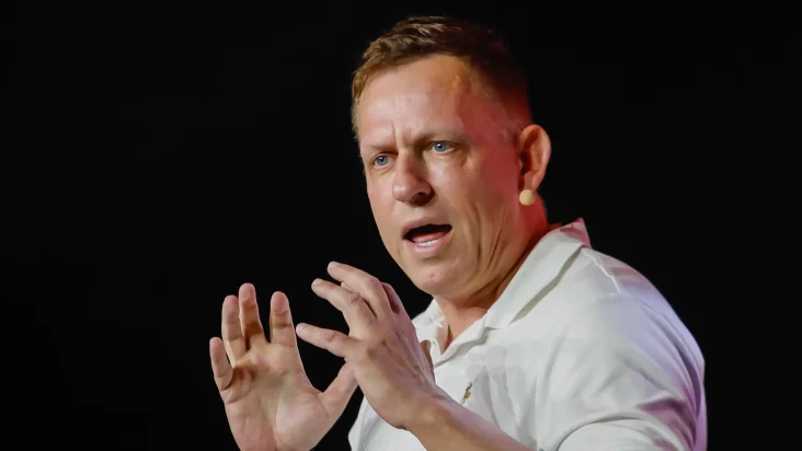 Antichrist Rolls Eyes Throughout  Peter Thiel Lecture