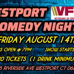 Summer comedy night returns to Westport VFW this Friday