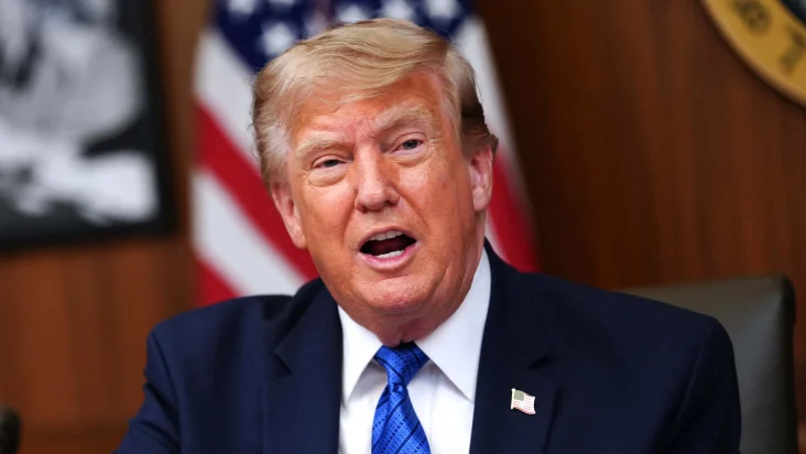Trump Baselessly Claims He Is Viral 40-Pound Tabby Cat Named Daddy Cinnamon