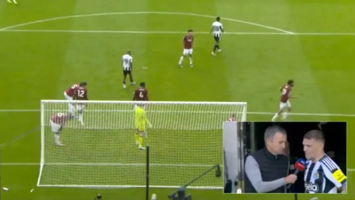Sky Sports interrupt Newcastle vs West Ham coverage for interview with England star as fans left fuming