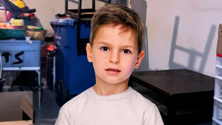 Boy Gets Nice Long Look At Small Of Father’s Back While He Picks Up Ping-Pong Ball
