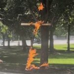 Cross Burning In Downtown Chicago—Fight Racist Attacks With Working-Class Solidarity Cross Burning In Downtown Chicago—Fight Racist Attacks With Working-Class Solidarity