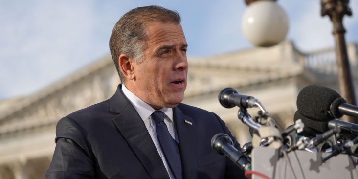 Hunter Biden Says Everyone in D.C. Knows There’s a “Closeted Gay Mafia” of Republicans