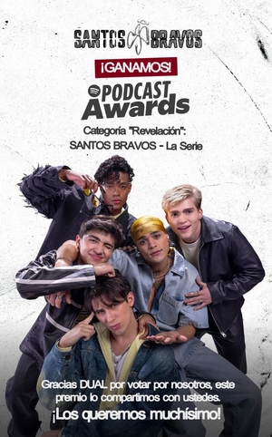 Santos Bravos wins first trophy at Spotify Podcast Awards