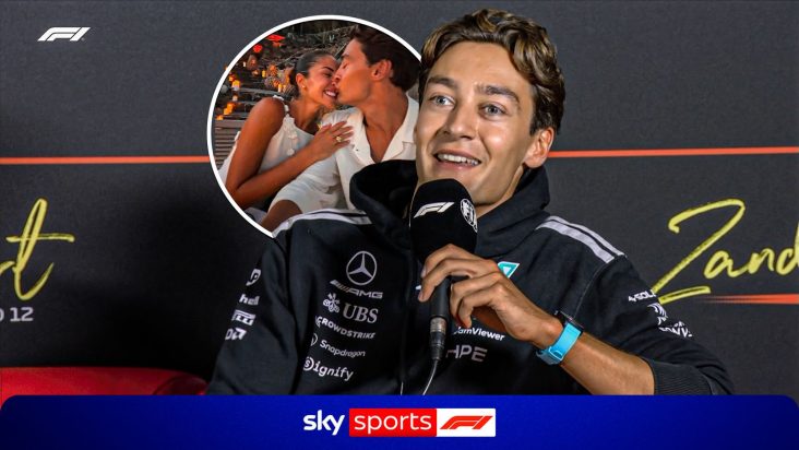 Dutch GP: George Russell spills beans on engagement and sends funny jab at Lando Norris! – Sky Sports