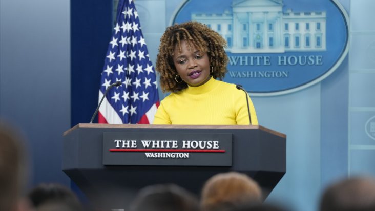 Karine Jean-Pierre’s New Book Is Greeted With a ‘WTF’ Chorus